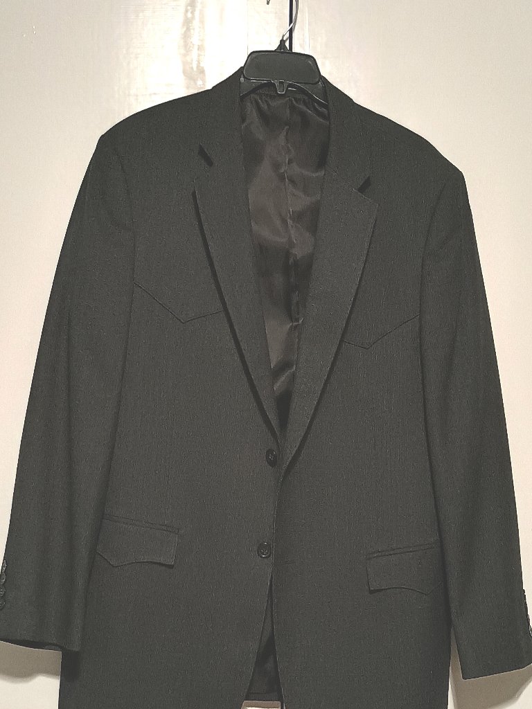Charcoal Gray Men's Sport Coat Blazer — image 2 of 8
